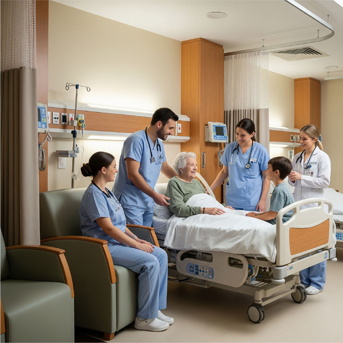 Here for Your Health, Comfort & Safety